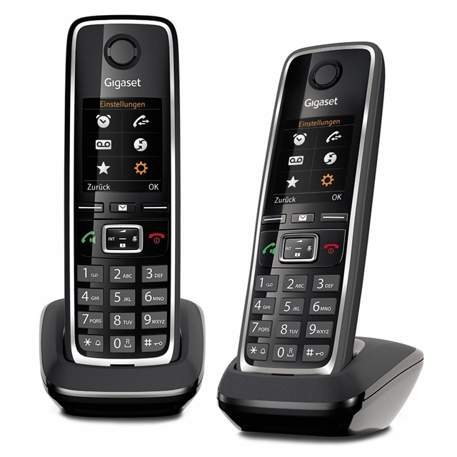 Gigaset C530HX Duo Schnurlostelefon schwarz