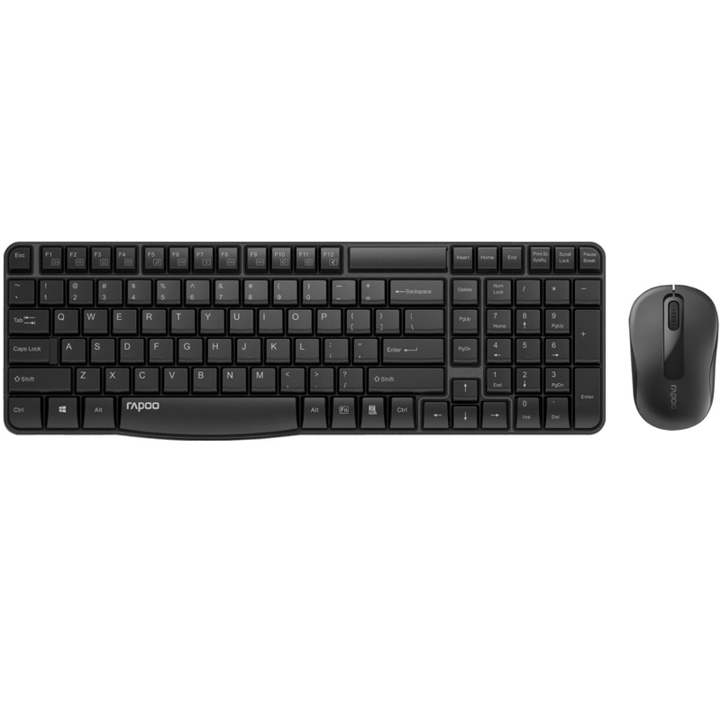 Rapoo X1800S 2.4G Kabellos Maus and Tatsatur Set