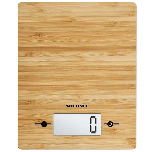 Soehnle Bamboo digitale Küchenwaage