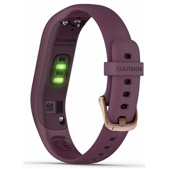 Garmin vívosmart 4 Fitness-Tracker S/M dunkelrot-rose