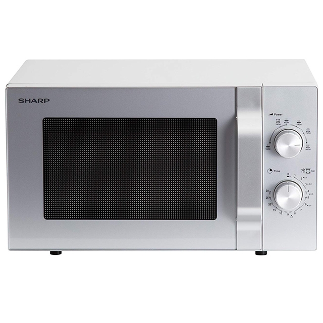 Sharp R204S Mikrowelle 20L (800W) silber