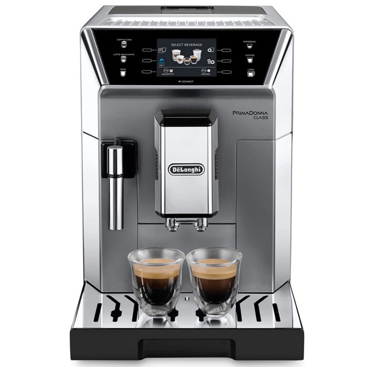 De'Longhi De'Longhi PrimaDonna Class Kaffeevollautomat mit integriertem Milchsystem silber