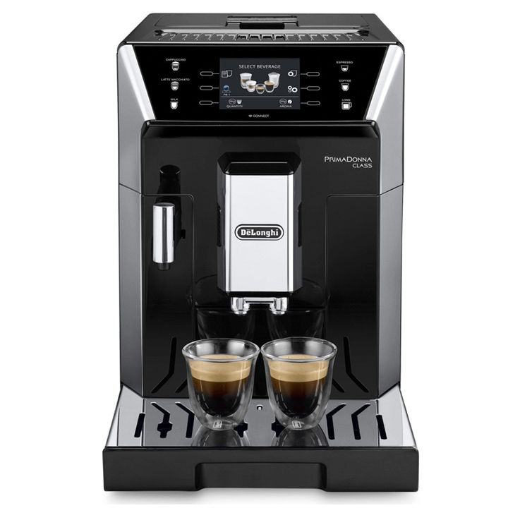 De'Longhi ECAM 556.55.SB PrimaDonna Kaffeevollautomat mit integriertem Milchsystem