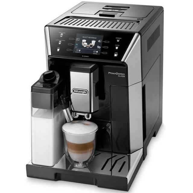 De'Longhi ECAM 556.55.SB PrimaDonna Kaffeevollautomat mit integriertem Milchsystem