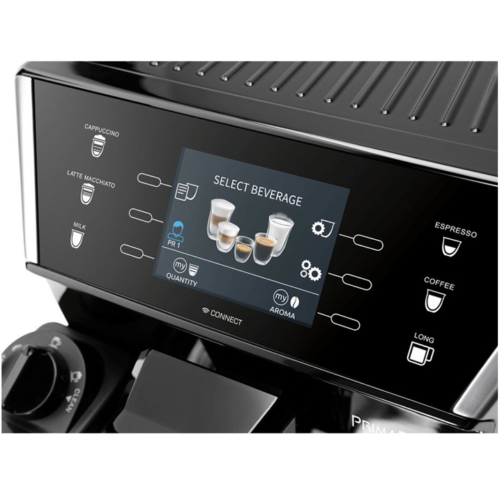 De'Longhi ECAM 556.55.SB PrimaDonna Kaffeevollautomat mit integriertem Milchsystem