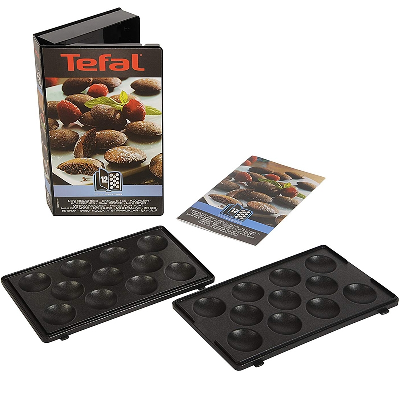 Tefal XA8012 Snack Collection Platte Küchlein/Pofferties