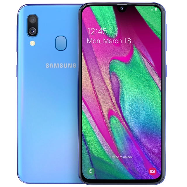 Samsung Galaxy A40 64GB Smartphone blau