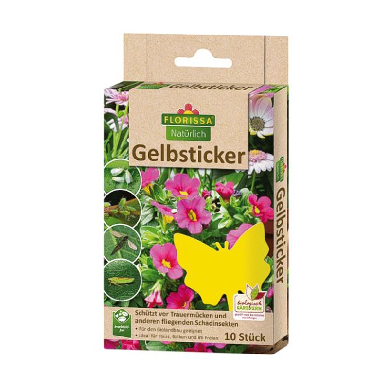 Florissa Gelbsticker 10 Stück