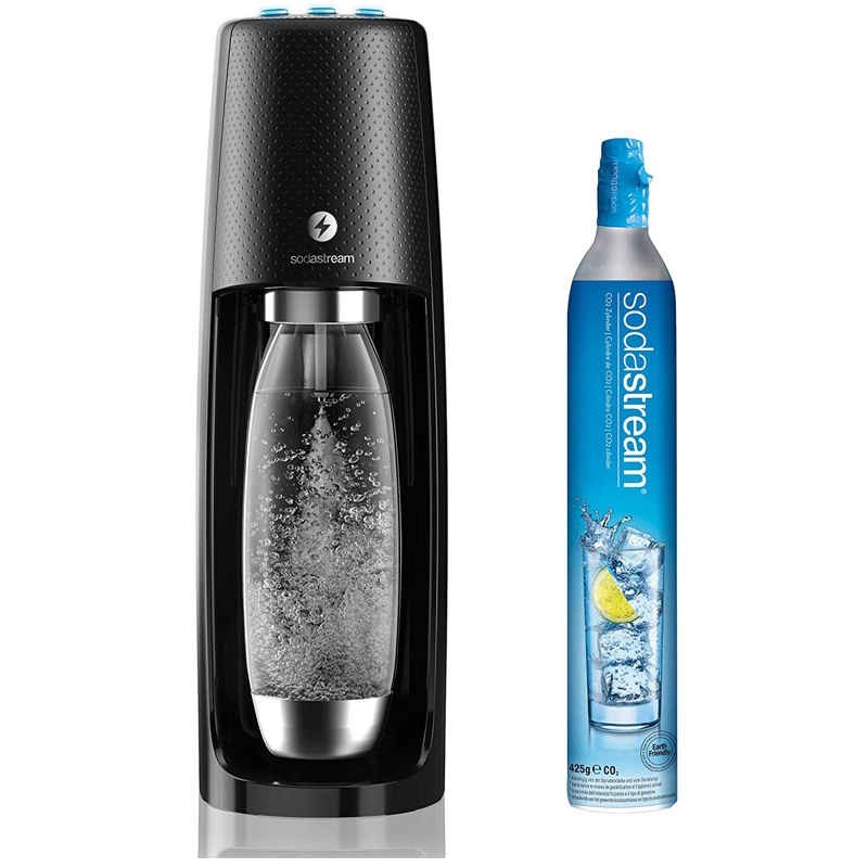 Sodastream EASY ONE TOUCH elektrischer Wassersprudler schwarz