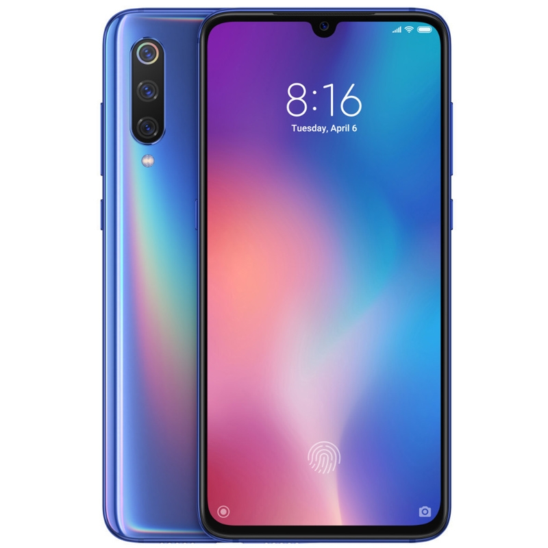 Xiaomi Mi 9 128GB Smartphone blau