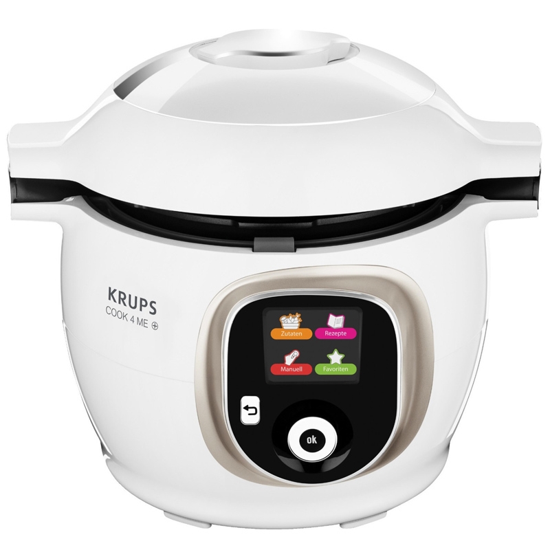 Krups Cook4Me+ CZ7101 Multikocher weiß/grau
