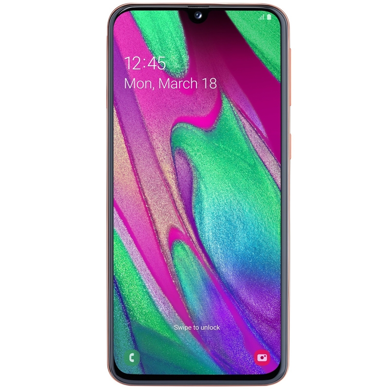 Samsung Galaxy A40 64GB Smartphone koralle