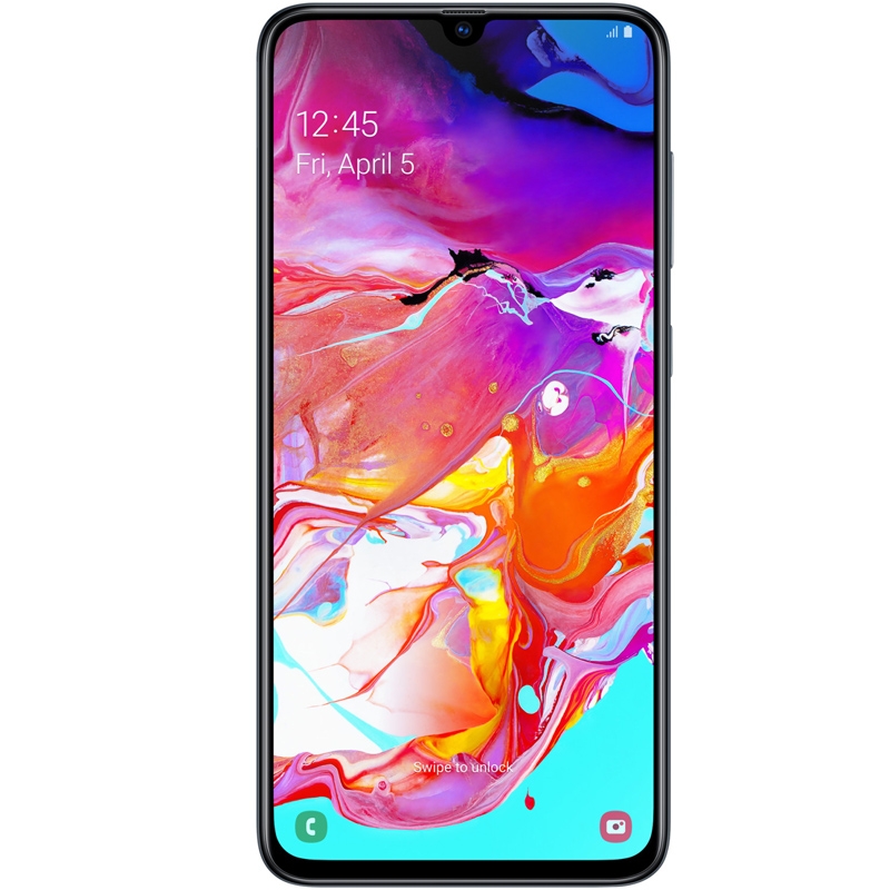 Samsung Galaxy A70 128GB Smartphone schwarz