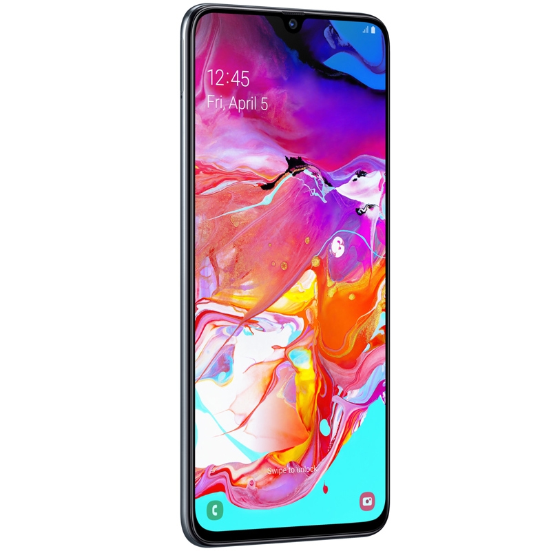 Samsung Galaxy A70 128GB Smartphone schwarz