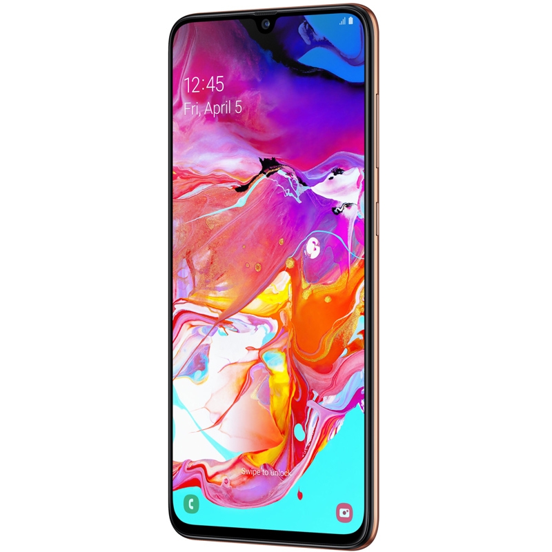 Samsung Galaxy A70 128GB Smartphone koralle