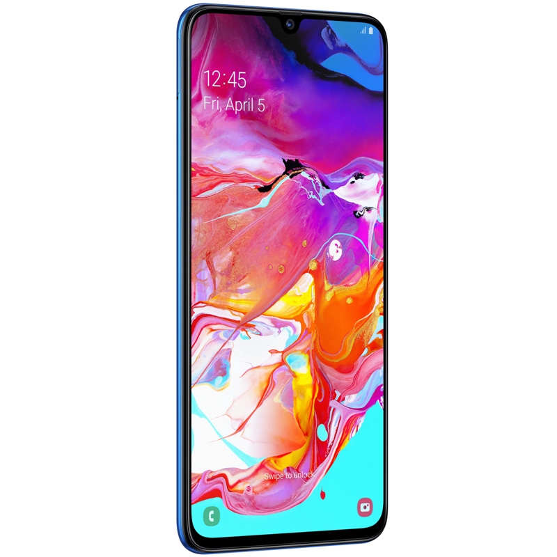 Samsung Galaxy A70 128GB Smartphone blau