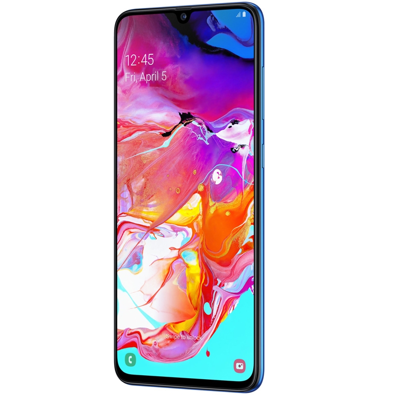 Samsung Galaxy A70 128GB Smartphone blau
