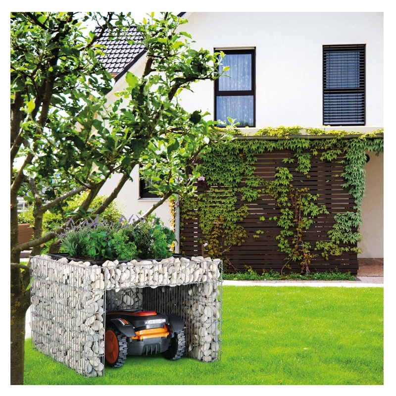 bellissa Mährobotergarage bepflanzbar