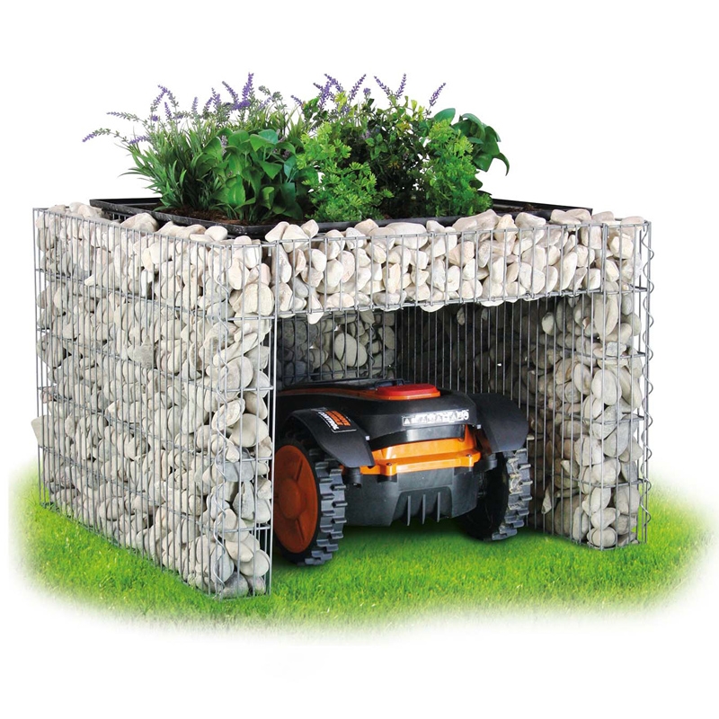 bellissa Mährobotergarage bepflanzbar