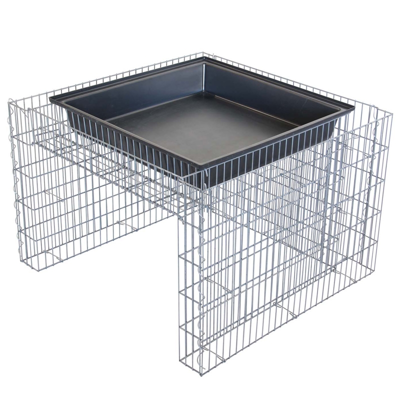 bellissa Mährobotergarage bepflanzbar