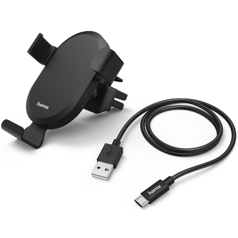 Hama QI-FC1 kabelloses Ladegerät schwarz