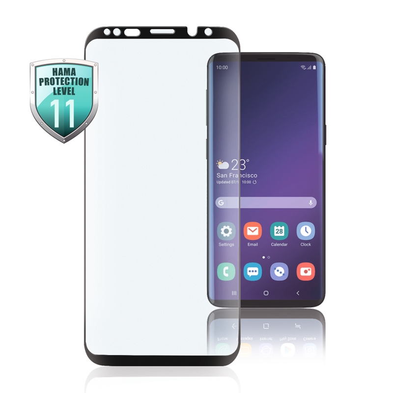 Hama 3D-Full-Screen-Schutzglas für Samsung Galaxy S10+ Schwarz