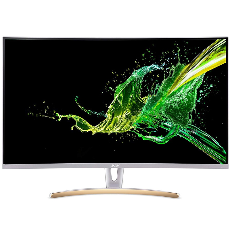 Acer ED323QUR 80cm (31.5 Zoll) Curved-LED-Monitor weiß entspiegelnde Bildschirmoberfläche
