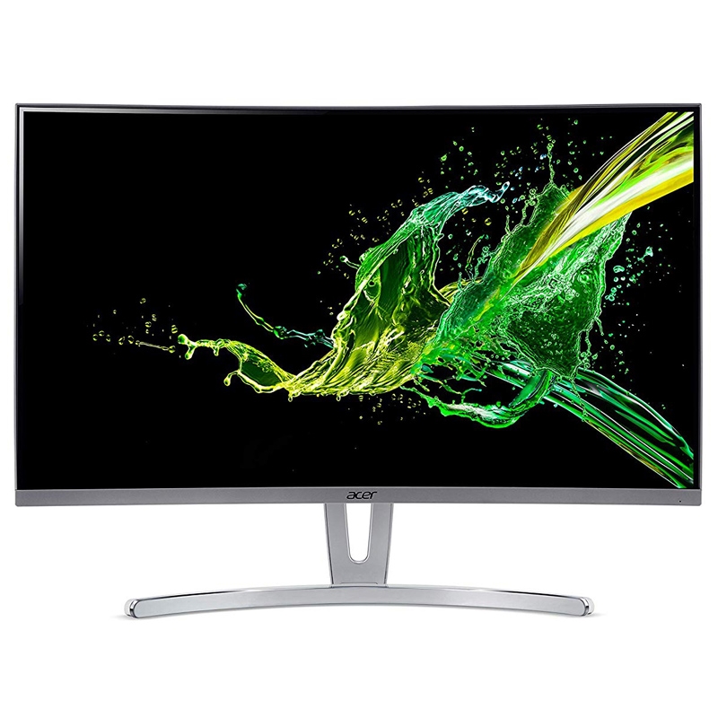 Acer ED273A 68,6 cm (27 Zoll) Curved-LED-Monitor weiß entspiegelnde Bildschirmoberfläche