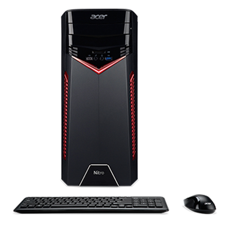 Acer Nitro 50 (N50-600) 16 GB, SATA + SSD, Intel® Core™ i7 Desktop-PC