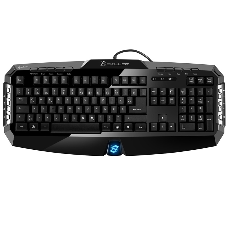 Sharkoon Skiller Gaming Tastatur schwarz