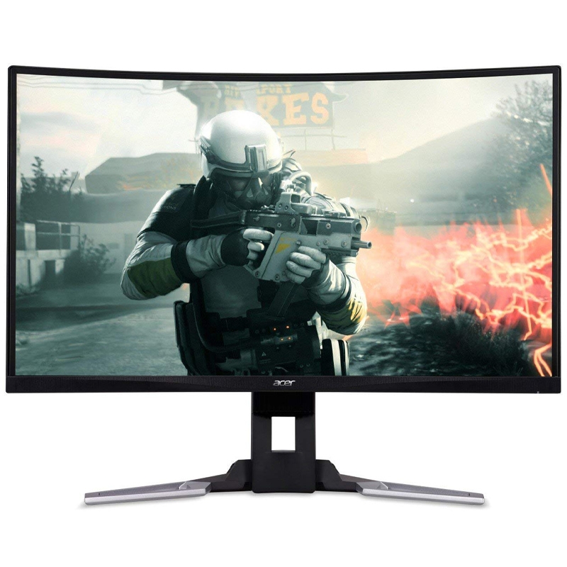 Acer XZ321QU 80 cm (31,5 Zoll) Curved-LED-Monitor silber