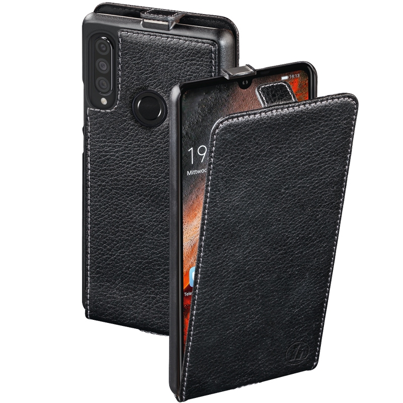 Hama Flap-Tasche "Smart Case" für Huawei P30 Lite Schwarz Cover