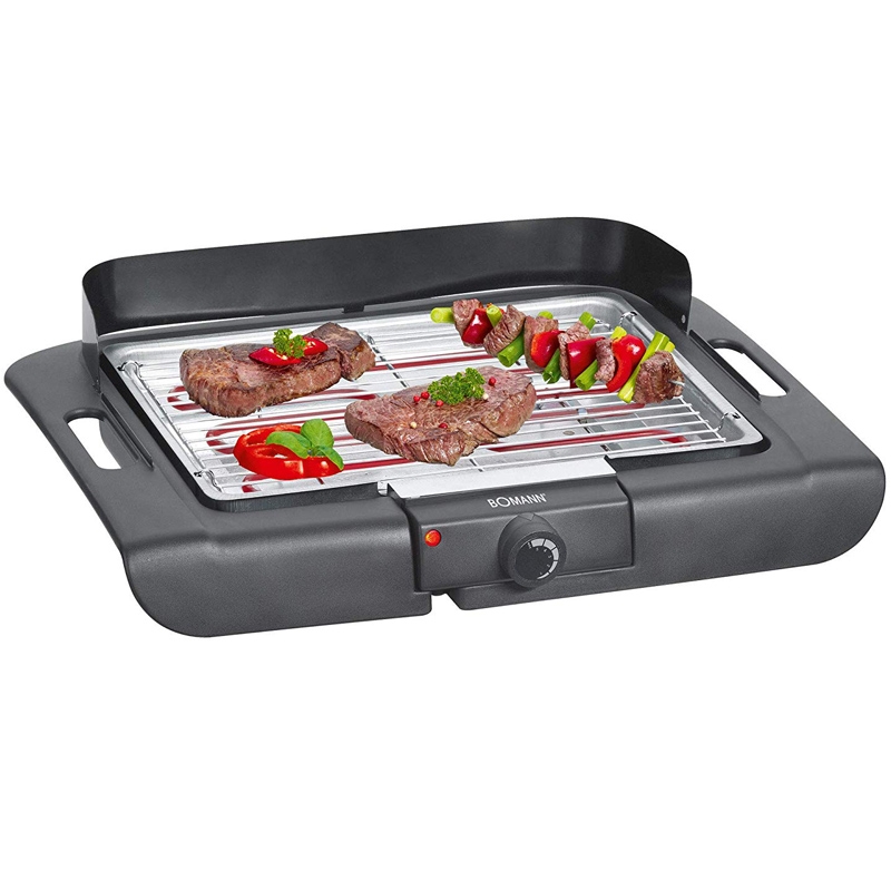 Bomann BQ 2243 CB Barbecue-Tischgrill schwarz