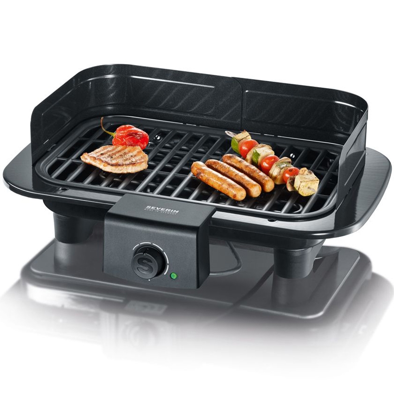 Severin PG 8539 Barbecue-Tischgrill schwarz
