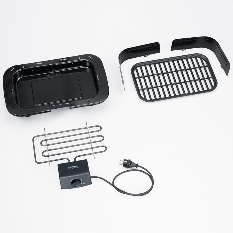 Severin PG 8539 Barbecue-Tischgrill schwarz