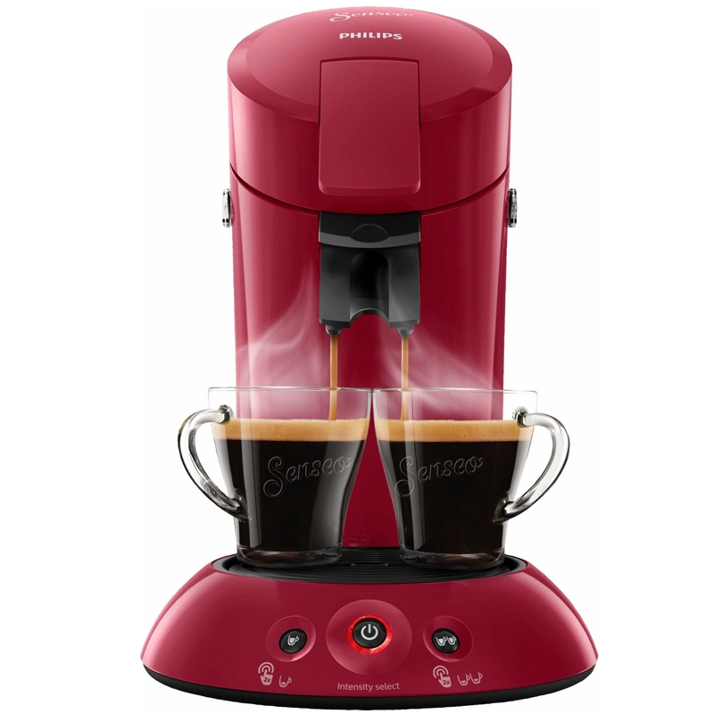 Philips Senseo HD6554/90 Kaffeepadmaschine rot