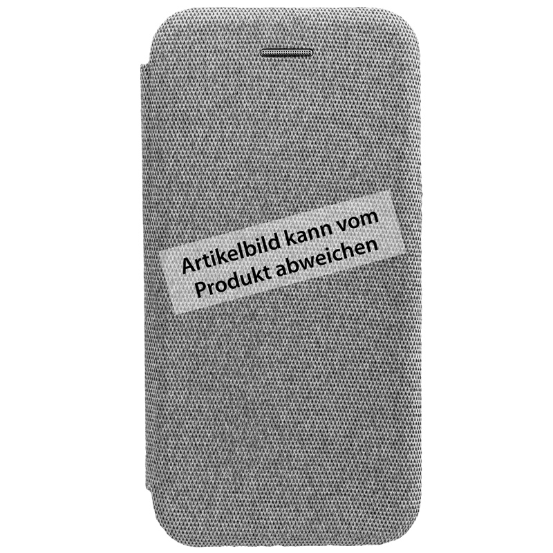 Peter Jäckel COMMANDER Book Case CURVE für Samsung A405 Galaxy A40 Suit Elegant Gray