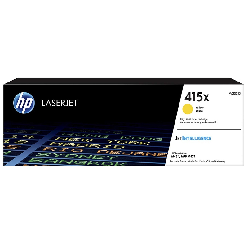 HP 415X Toner gelb