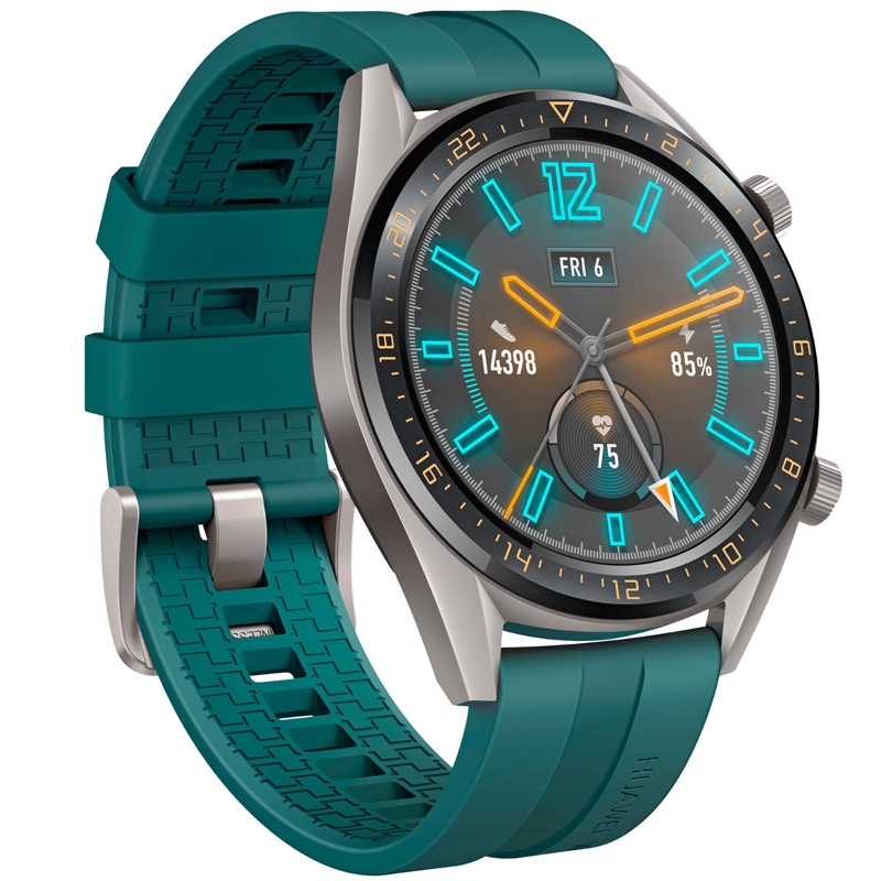 Huawei Watch GT Active Smartwatch 46 mm dunkelgrün