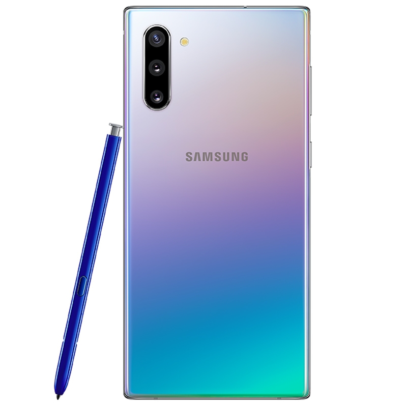 Samsung Galaxy Note 10 256GB Dual-Sim Smartphone silber