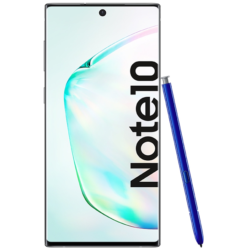 Samsung Galaxy Note 10 256GB Dual-Sim Smartphone silber