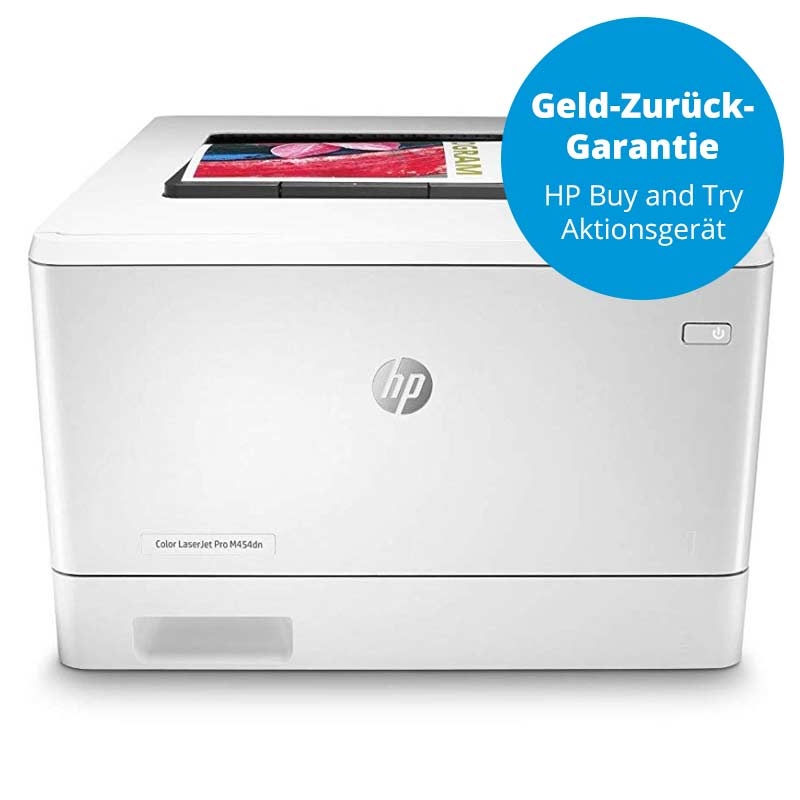 HP Color LaserJet Pro M454dn Farblaserdrucker Farbdrucker