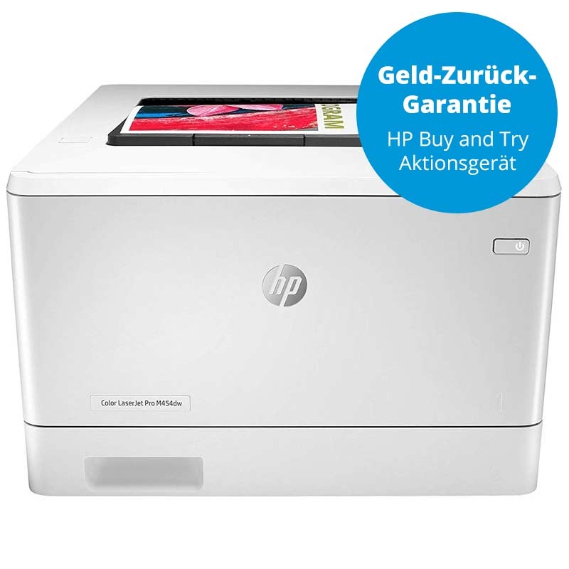 Hewlett Packard Color LaserJet Pro M454dw Farblaserdrucker