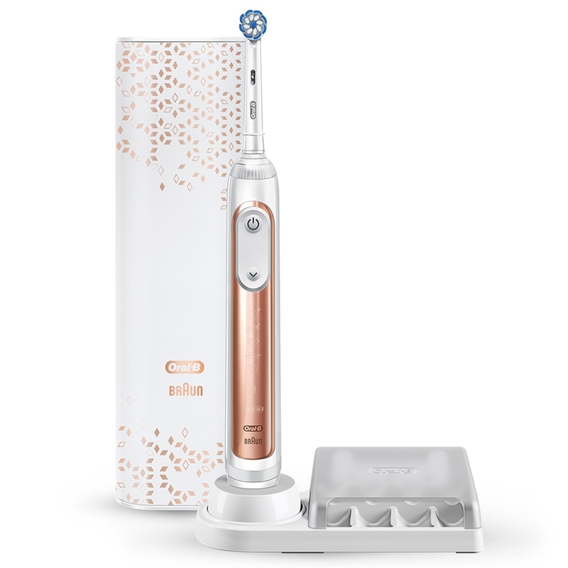 Oral-B Genius X 20000N Elektrische Zahnbürste rosegold