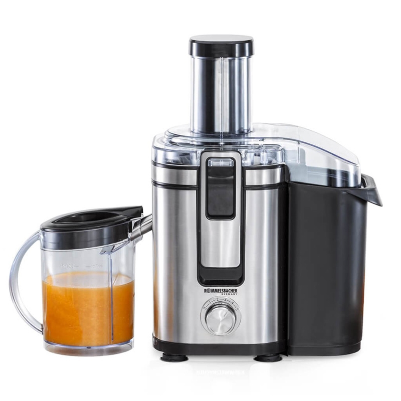 Rommelsbacher ES 800/E Entsafter für Obst und Gemüse, Saftpresse, 800 Watt