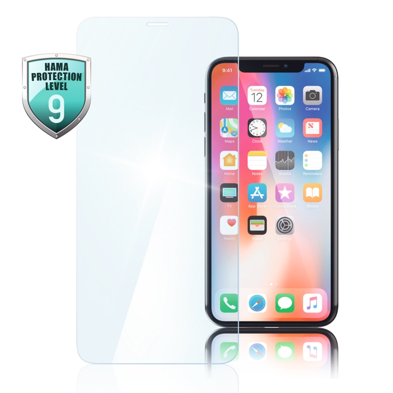 Hama Echtglas-Displayschutz "Premium Crystal Glass" für Apple iPhone 11 Pro