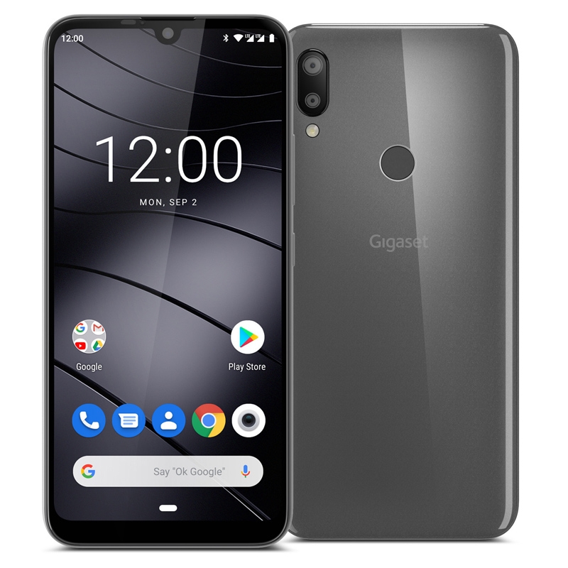 Gigaset GS190 16GB Smartphone Titanium grey Dual-SIM