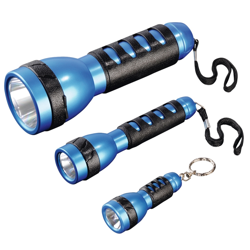 Hama Taschenlampen-Set "FL-130" blau schwarz