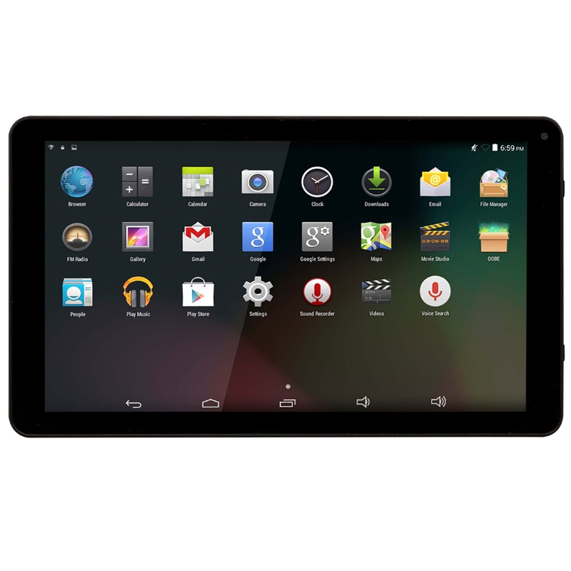Denver TAQ-10253 16GB Tablet-PC schwarz 10,1 Zoll