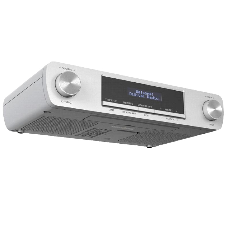 Blaupunkt KRD 20 Küchenradio mit DAB+ silber